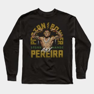 Alex Pereira Poatan Power Long Sleeve T-Shirt